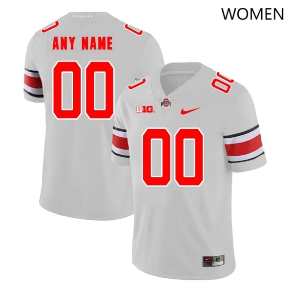 Ohio State Buckeyes Custom Women's #00 Alternate 2023 Gary College Football Jersey 2404WOTW6